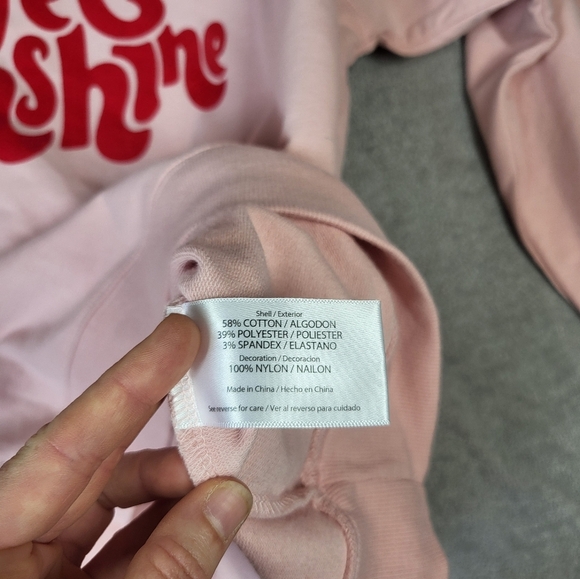 Wildfox Coffee & Sunshine Pink Relaxed Fit Sweatshirt - Picture 7 of 12